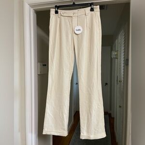 Isalis Marni Woven Trouser in Milk
